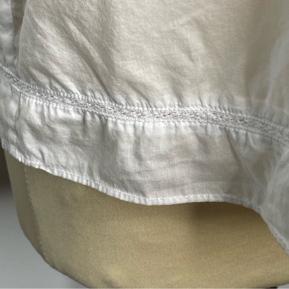 Rails Bright White Filomena Flutter Sleeve Blouse - Picture 8 of 13